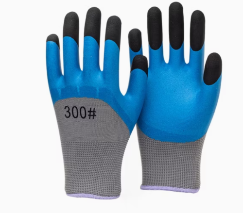 Reinforced Latex Foam Gloves
